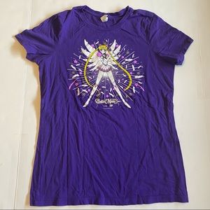 🌙Sailor Moon Stars Purple T-Shirt Girl’s Size 2XL